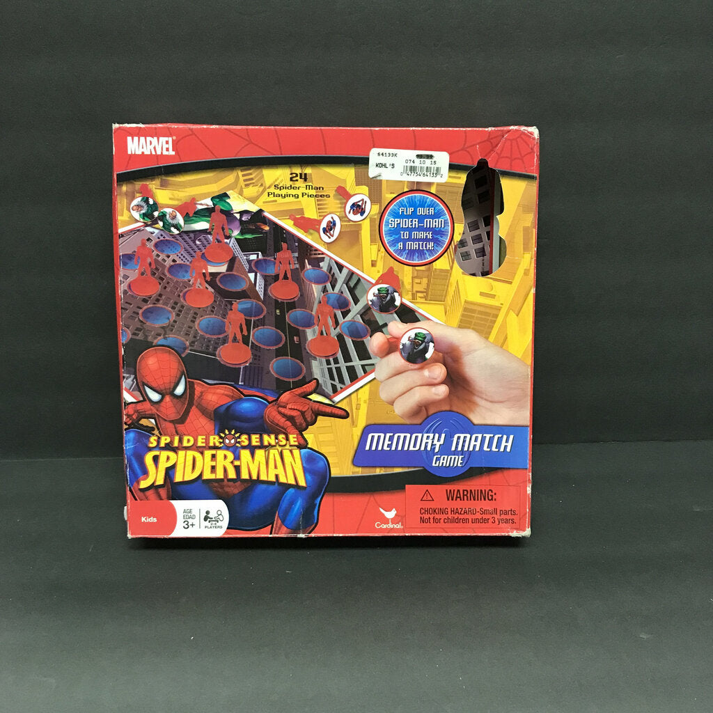 Spider-Man Memory Match Game