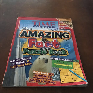 The Amazing Fact and Puzzle Book -educational