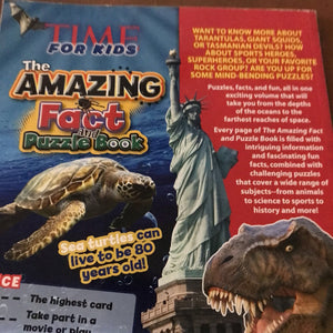 The Amazing Fact and Puzzle Book -educational
