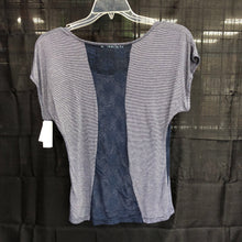 Load image into Gallery viewer, Striped Lace Top
