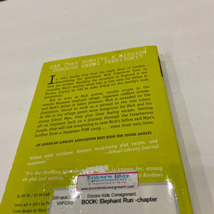 Elephant Run (Roland Smith) -chapter