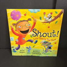 Load image into Gallery viewer, Shout!: Little Poems that Roar (Brod Bagert) -poetry paperback
