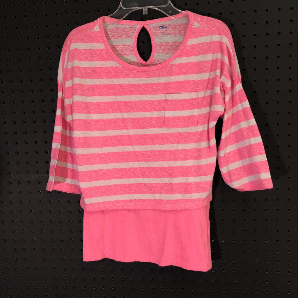 Striped Layered Top