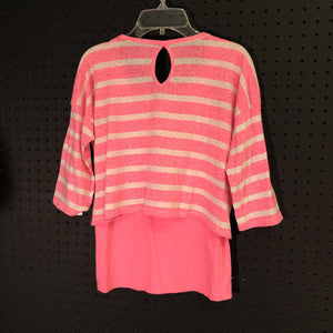 Striped Layered Top