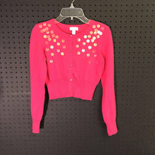 Load image into Gallery viewer, Sequin Button Down Sweater
