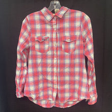Load image into Gallery viewer, plaid collared shirt
