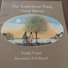 Load image into Gallery viewer, The Tenth Good Thing About Barney (Judith Viorst) -paperback
