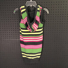 Load image into Gallery viewer, Striped Hooded Sweater Tunic
