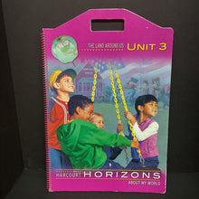 Load image into Gallery viewer, Harcourt Horizons Unit 3 -oversized textbook hardcover
