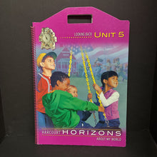 Load image into Gallery viewer, Harcourt Horizons Unit 5 -oversized textbook hardcover

