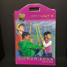 Load image into Gallery viewer, Harcourt Horizons Unit 6 -oversized textbook hardcover
