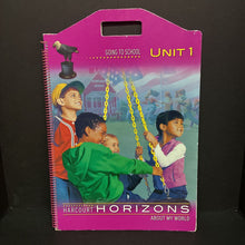 Load image into Gallery viewer, Harcourt Horizons Unit 1 -oversized textbook hardcover
