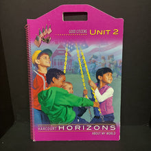 Load image into Gallery viewer, Harcourt Horizons Unit 2-oversized textbook hardcover

