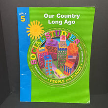 Load image into Gallery viewer, Our Country Long Ago -oversized paperback
