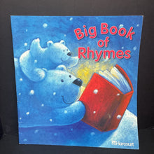 Load image into Gallery viewer, Big Book of Rhymes -oversized paperback
