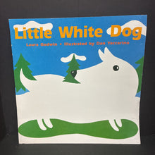 Load image into Gallery viewer, Little White Dog -oversized (18" x18") paperback

