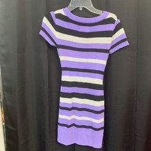 Load image into Gallery viewer, striped sweater dress
