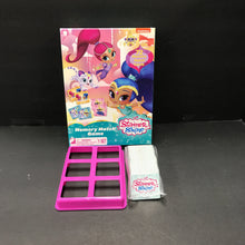 Load image into Gallery viewer, shimmer and shine memory match game
