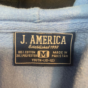 "UNC Tarheels" Hooded full zip Sweatshirt j america