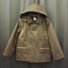 Load image into Gallery viewer, Zip Hooded corduroy jacket
