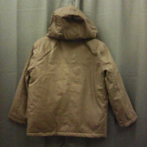 Zip Hooded corduroy jacket