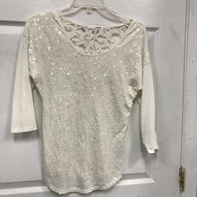 Load image into Gallery viewer, sequin lace shirt
