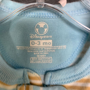 boy Dumbo zip 1pc. sleepwear