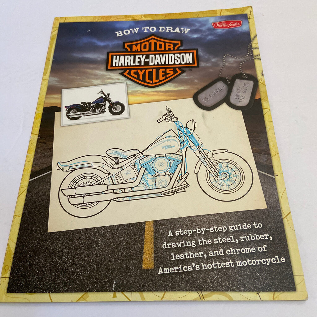 How to Draw Harley Davidson Cycles-Activity