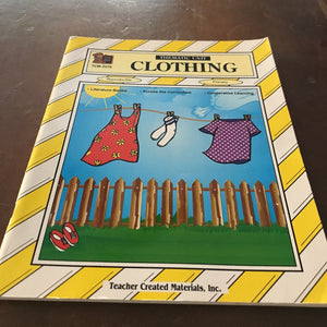 Clothing Thematic Unit -workbook