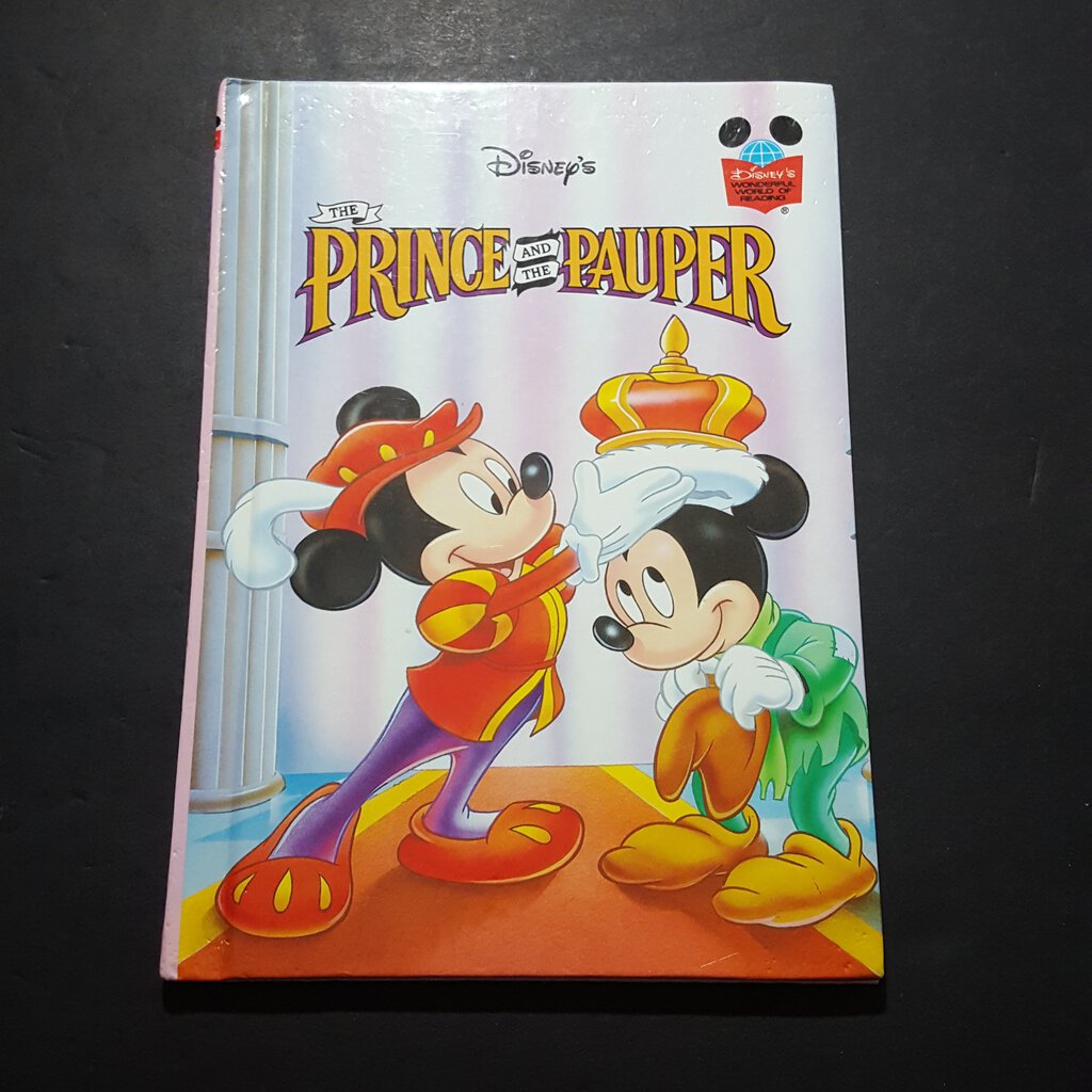 Disney's The Prince and the Pauper (Mickey & Friends) (Disney's Wonderful World of Reading) -character hardcover