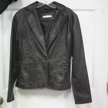 Load image into Gallery viewer, leather coat

