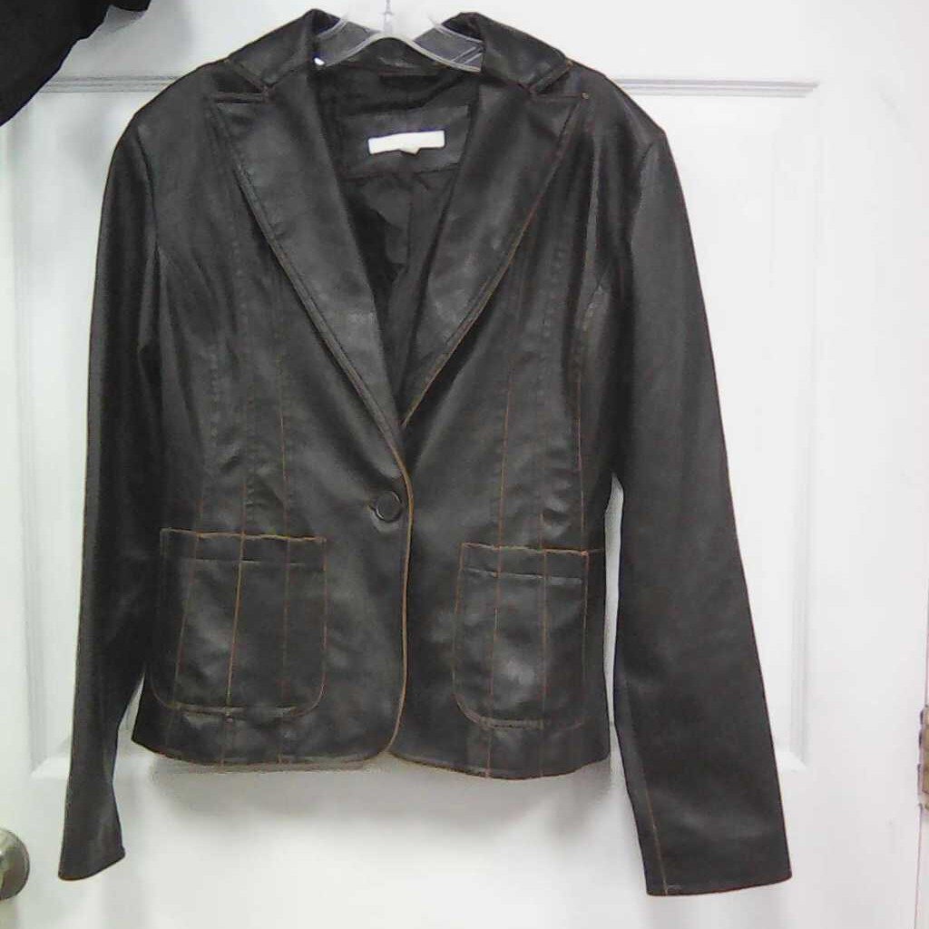 leather coat