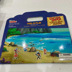 peel and play jake and the neverland pirates-activity