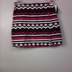 side button chevron design skirt