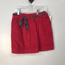 Load image into Gallery viewer, corduroy skirt w/ plaid belt
