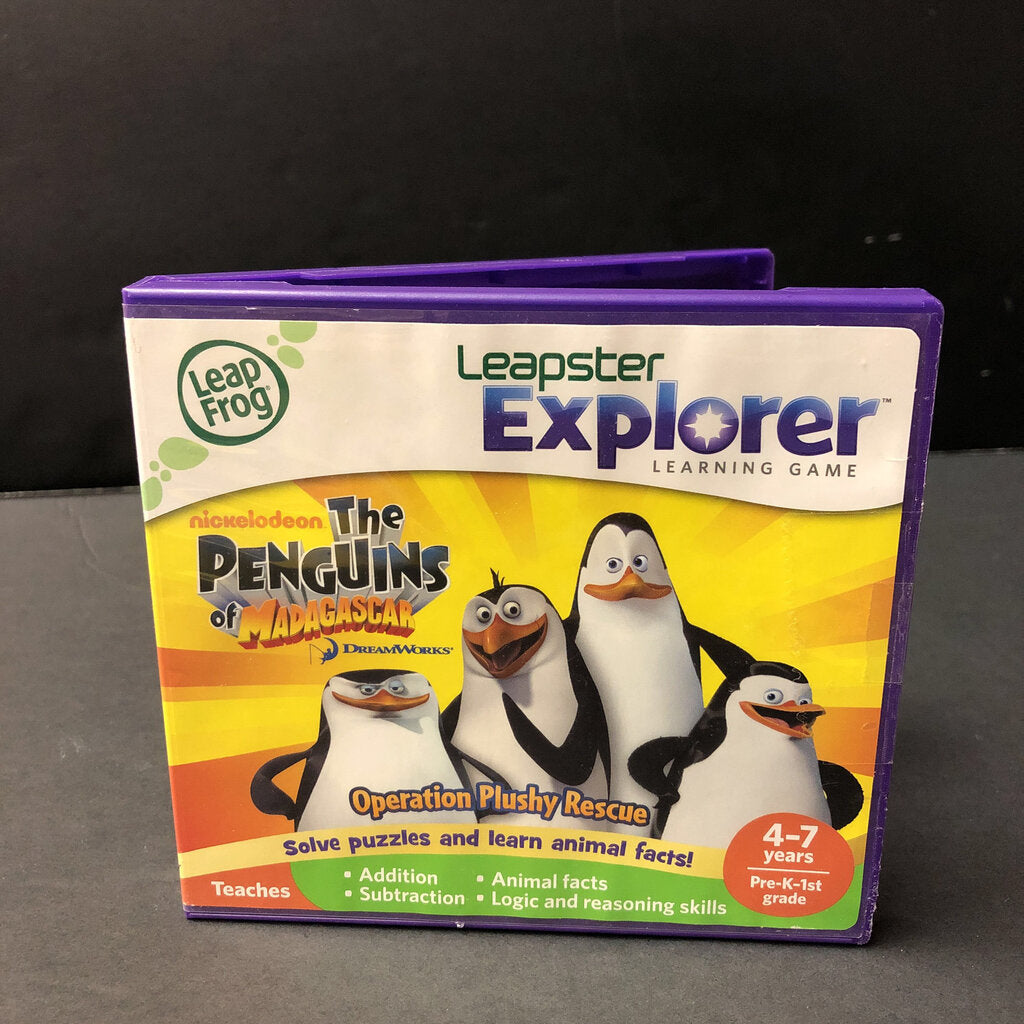 The Penguins of Madagascar (Leapster Explorer)