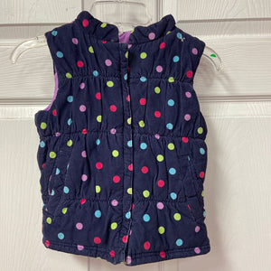 polka dot vest