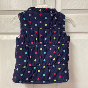 polka dot vest