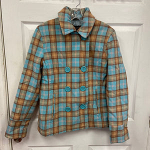 adult plaid coat