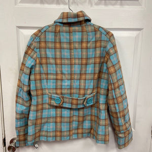 adult plaid coat