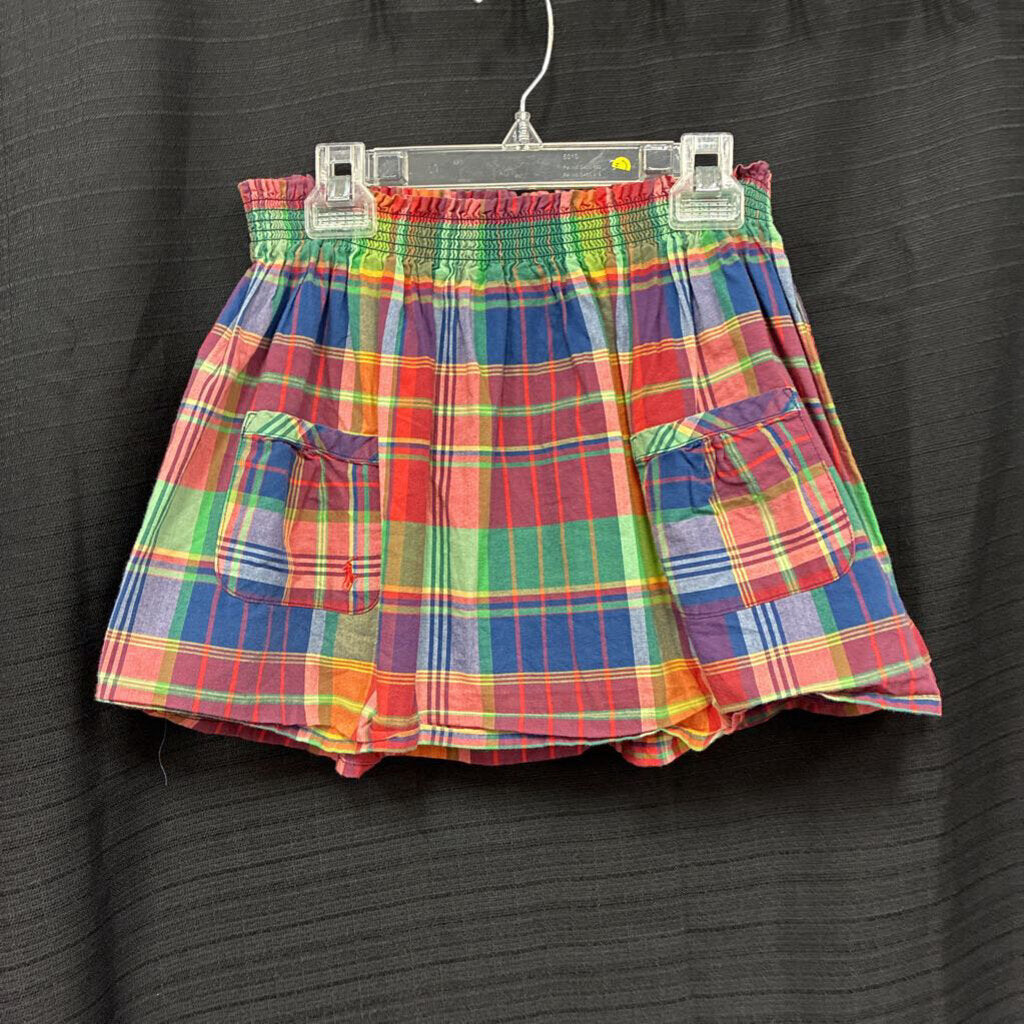 plaid skirt