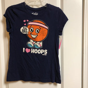 "I love hoops" Top