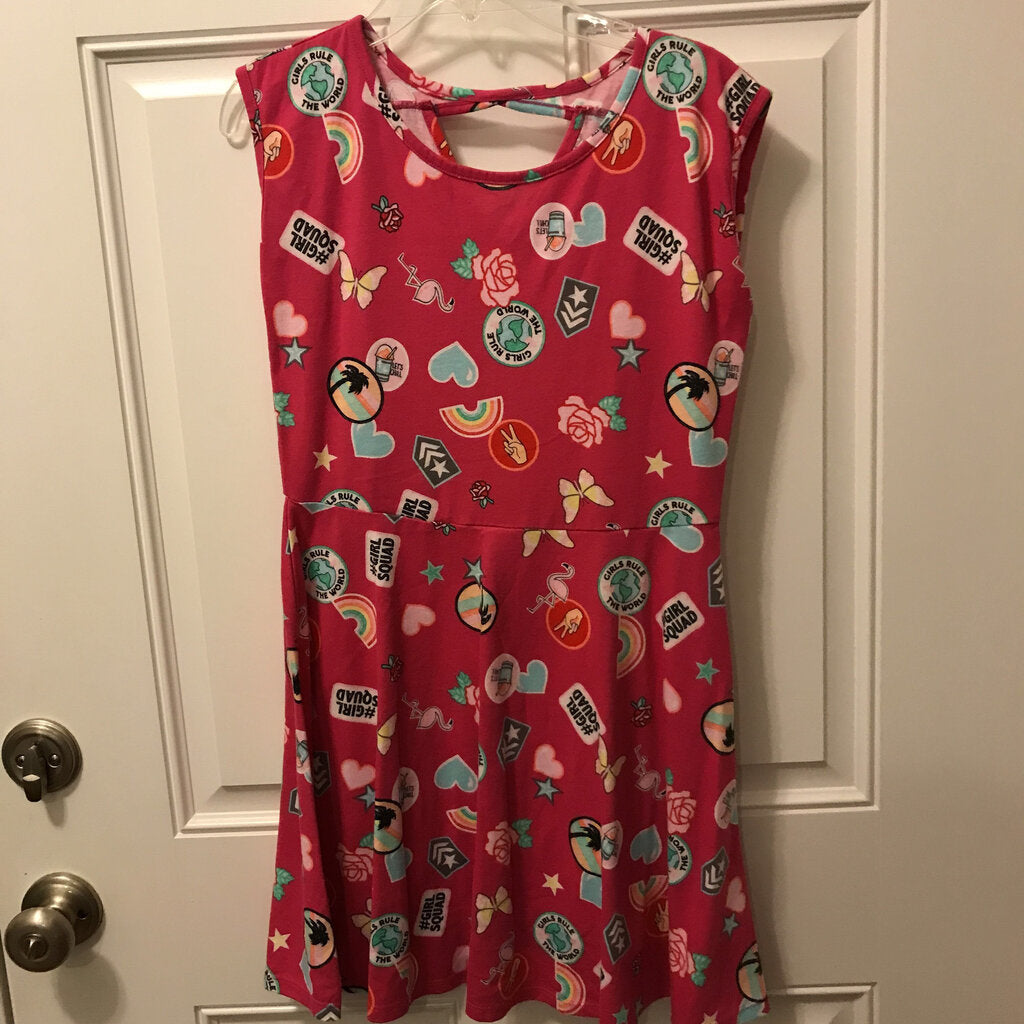 Earth, Peace, Rainbow Dress