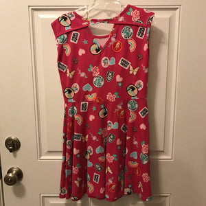Earth, Peace, Rainbow Dress