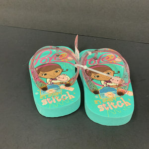 Girl Doc Mcstuffins flip flops