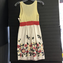 Load image into Gallery viewer, Flower sleeveless dress
