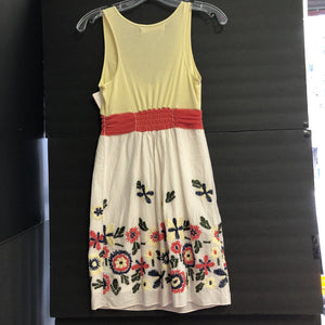 Flower sleeveless dress