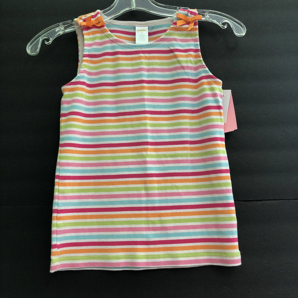 Striped Sleeveless top