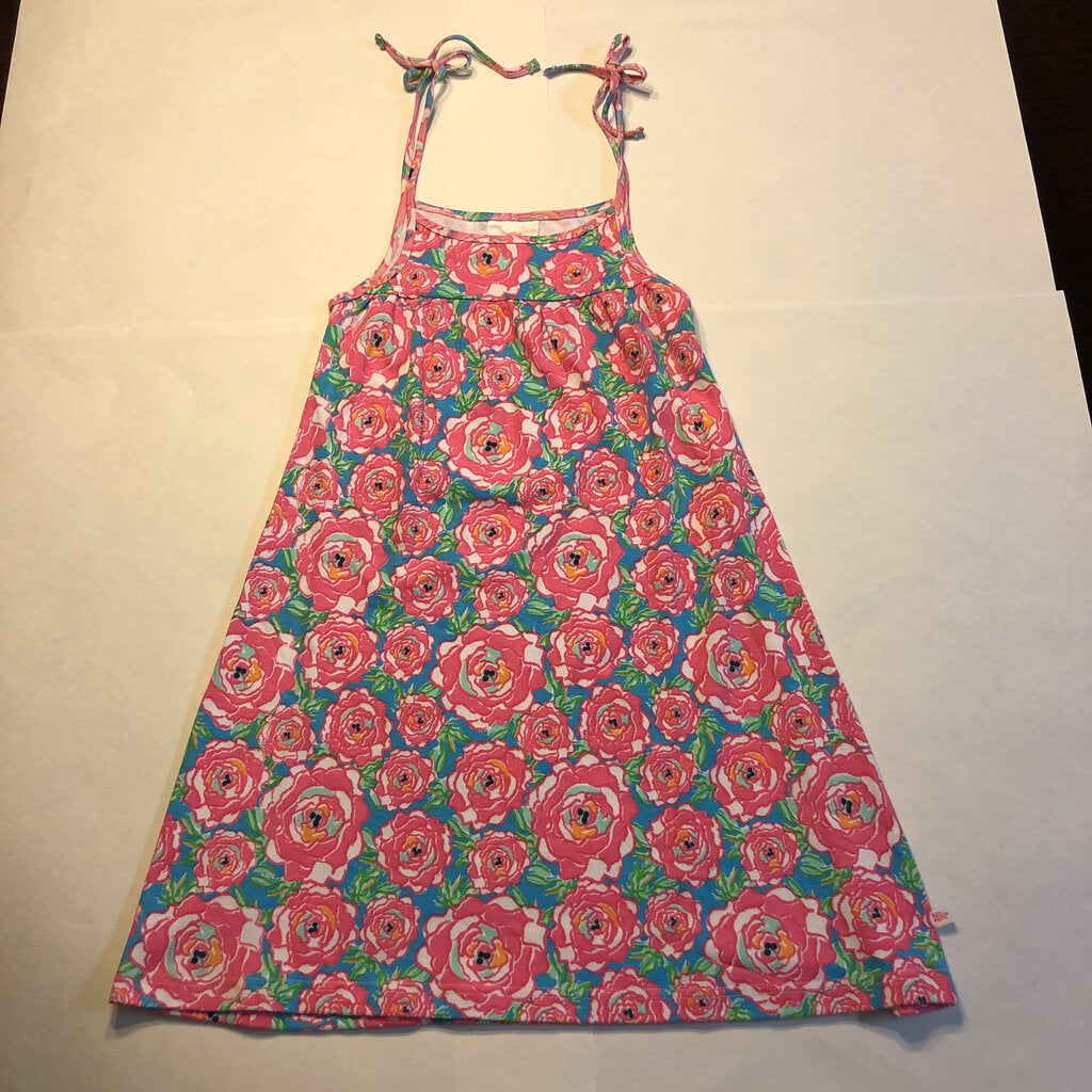 tie strap floral dress(new)