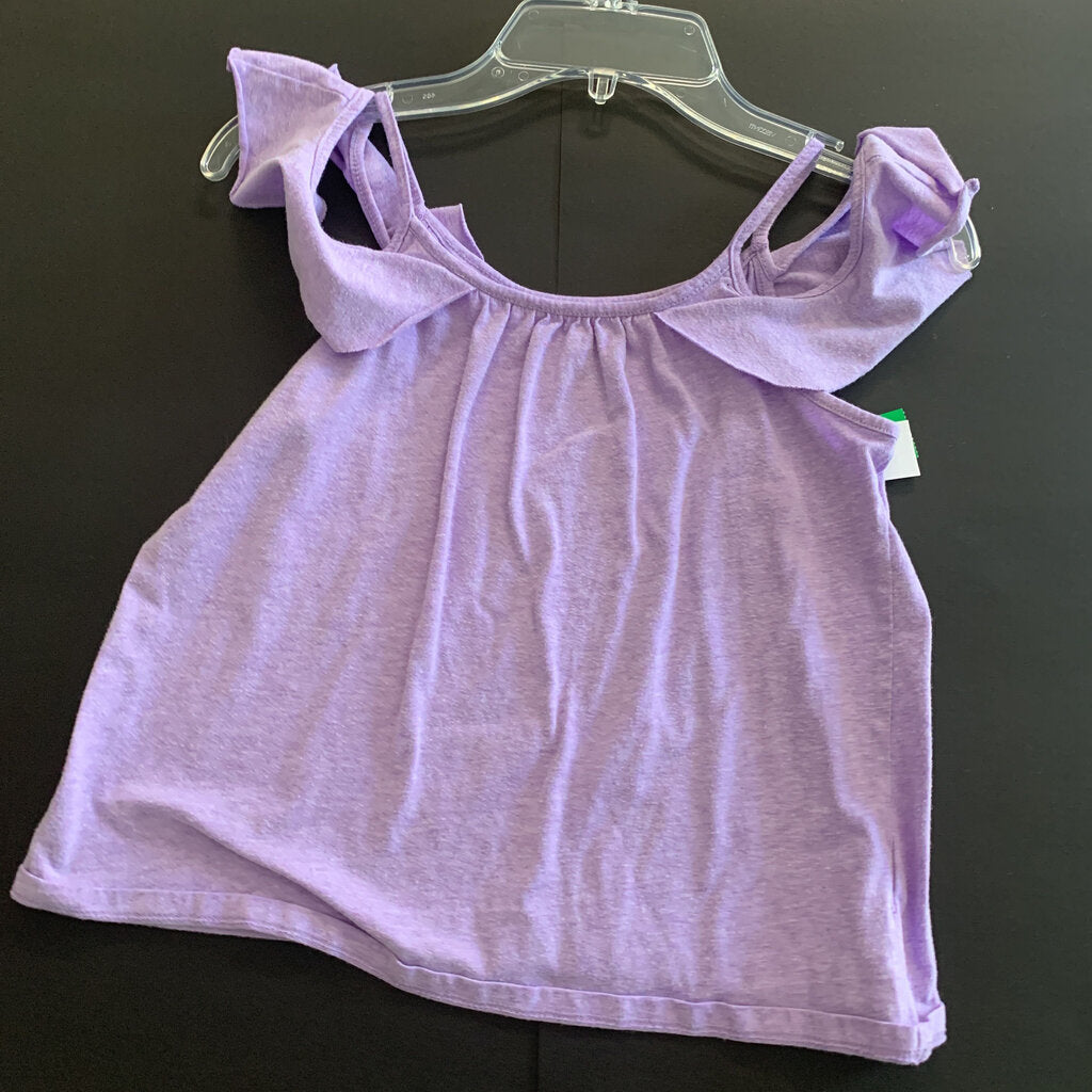 off-shoulder ruffle top